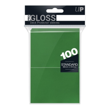 Ultra-Pro-100-Gloss-Deck-Protector-Sleeves-Green